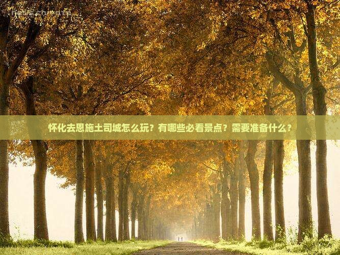 怀化去恩施土司城哪里玩