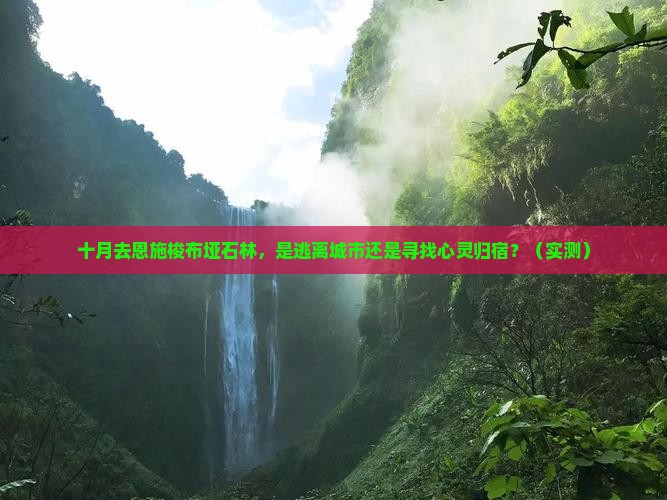 十月到恩施梭布垭石林旅游