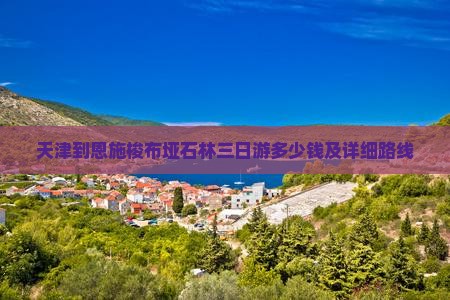 天津到恩施梭布垭石林三日游