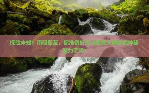 南阳到恩施大峡谷旅行社