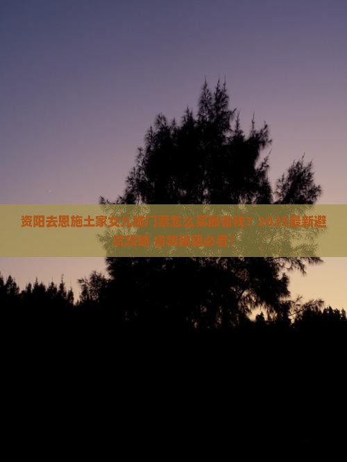 资阳去恩施土家女儿城门票