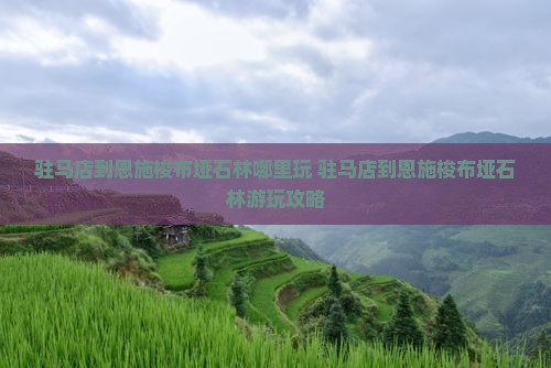 驻马店到恩施梭布垭石林哪里玩