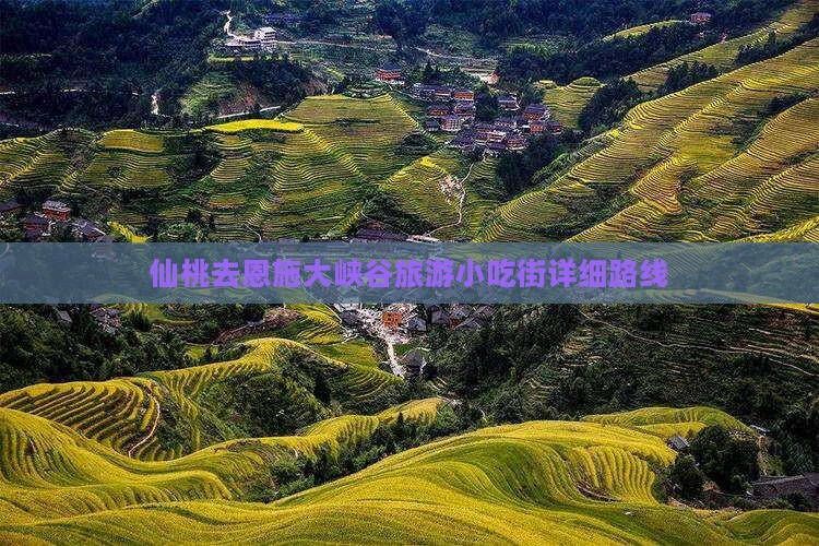 仙桃去恩施大峡谷旅游小吃街详细路线