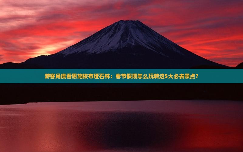春节到恩施梭布垭石林必去地