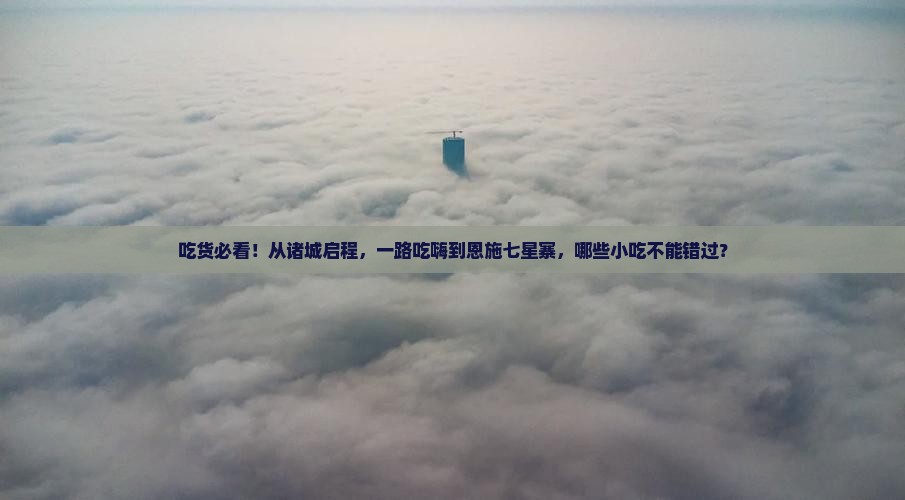 诸城到恩施七星寨旅游小吃