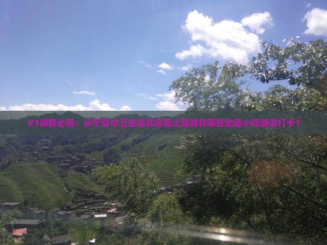 中卫到恩施土司城旅游小吃