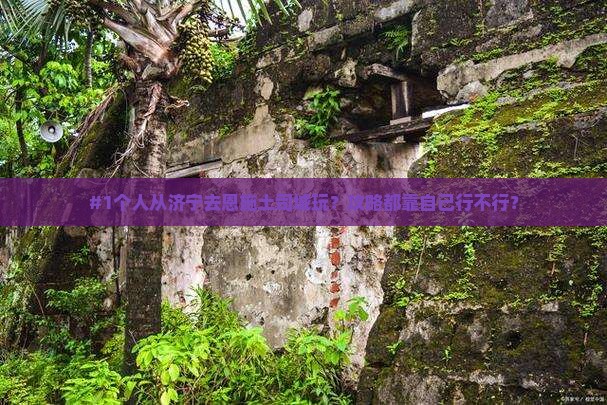 济宁到恩施土司城个人游