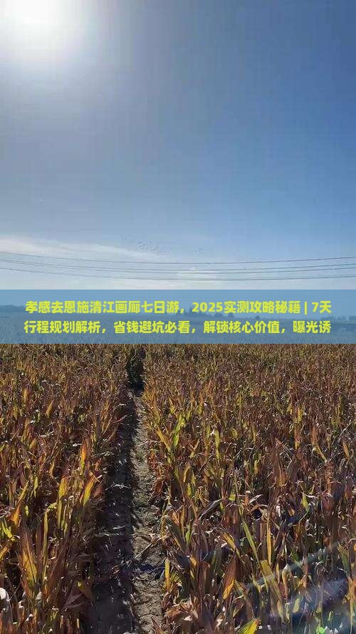孝感去恩施清江画廊七日游