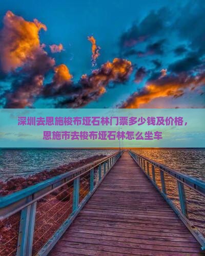 深圳去恩施梭布垭石林门票