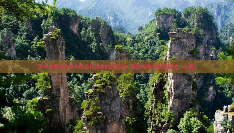 天水去恩施大峡谷旅行社
