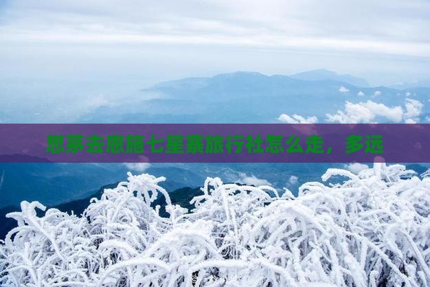 思茅去恩施七星寨旅行社