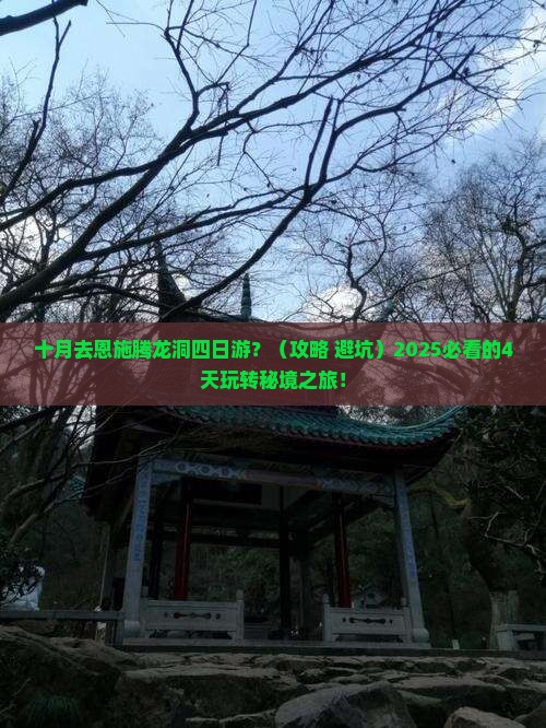 十月去恩施腾龙洞四日游 十月去恩施腾龙洞四日游