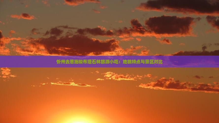 忻州去恩施梭布垭石林旅游小吃：地貌特点与景区对比
