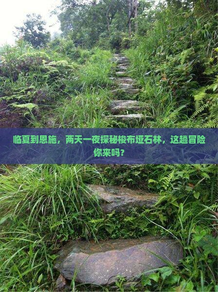 临夏到恩施梭布垭石林二日游