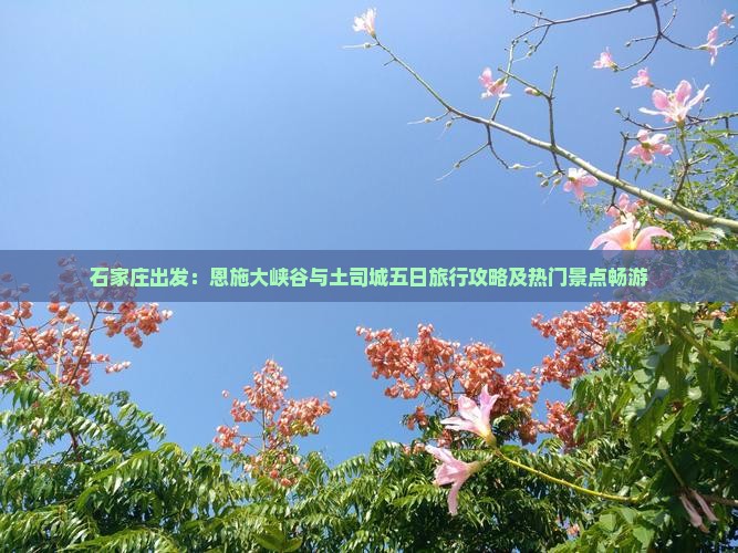 石家庄出发：恩施大峡谷与土司城五日旅行攻略及热门景点畅游