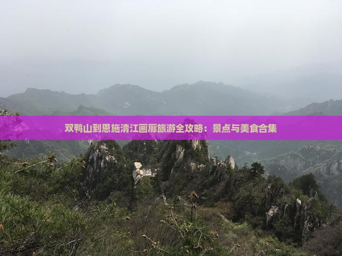 双鸭山到恩施清江画廊旅游小吃