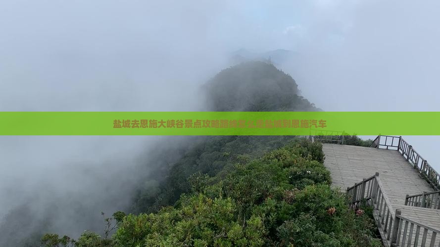 盐城去恩施大峡谷景点