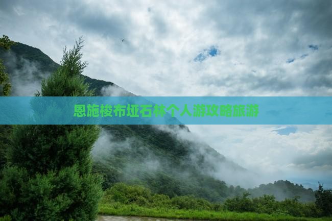 清明节去恩施梭布垭石林个人游