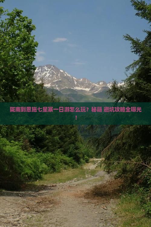陇南到恩施七星寨一日