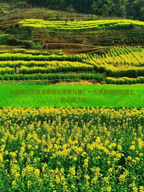 武夷山到恩施土家女儿城大型旅游团