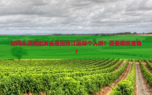 渭南去恩施清江画廊个人游