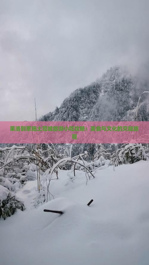 果洛到恩施土司城旅游小吃