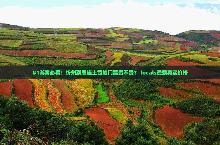 忻州去恩施土司城门票