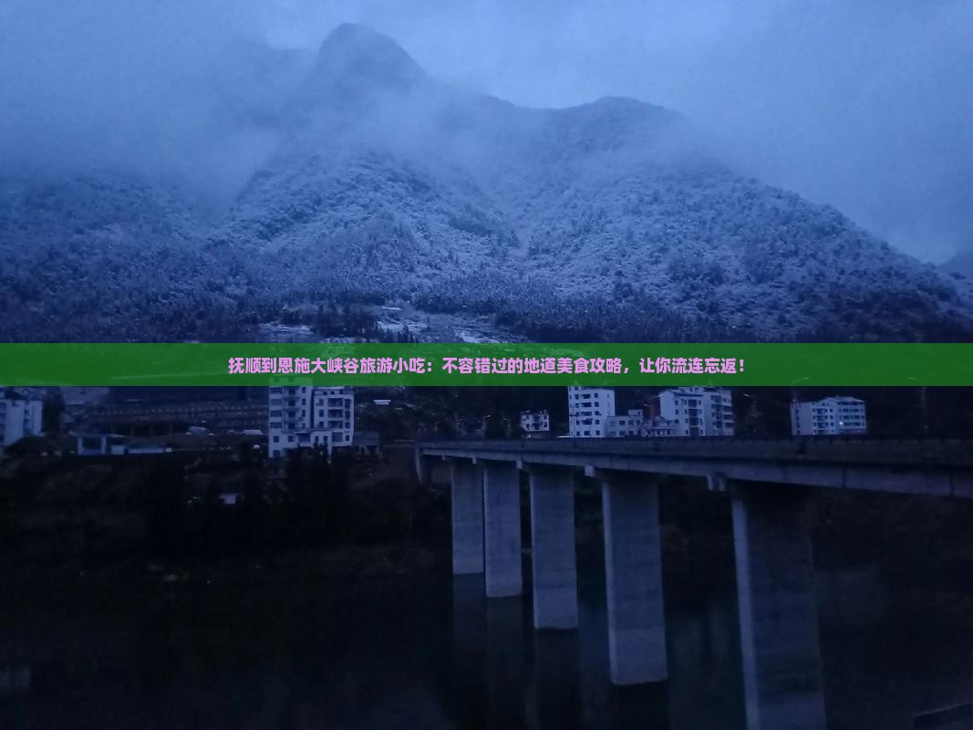 抚顺到恩施大峡谷旅游小吃