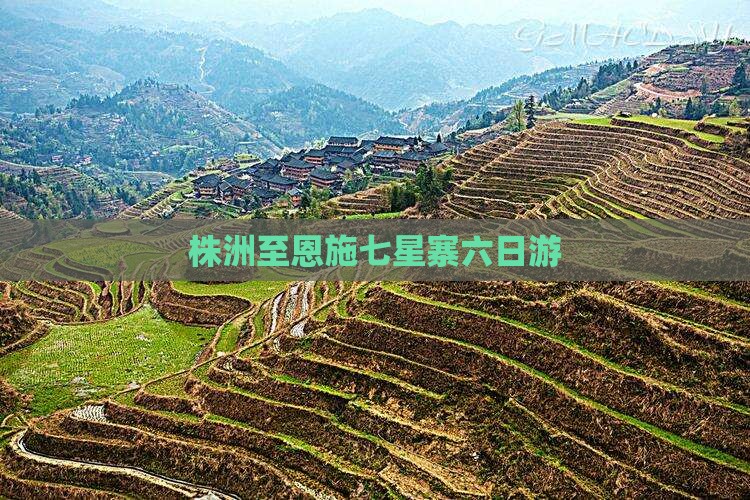 株洲至恩施七星寨六日游