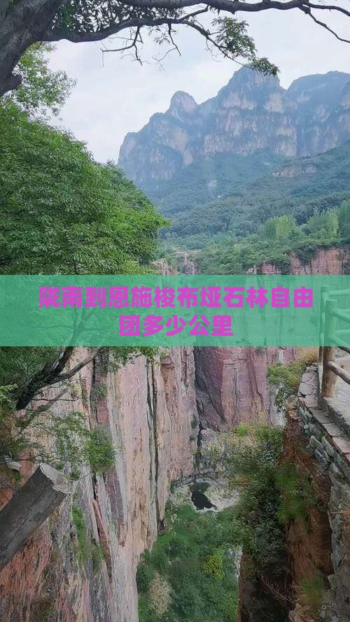 陇南到恩施梭布垭石林自由团多少公里