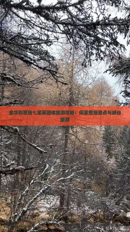 金华到恩施七星寨团体旅游