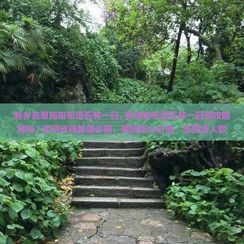 新乡去恩施梭布垭石林一日