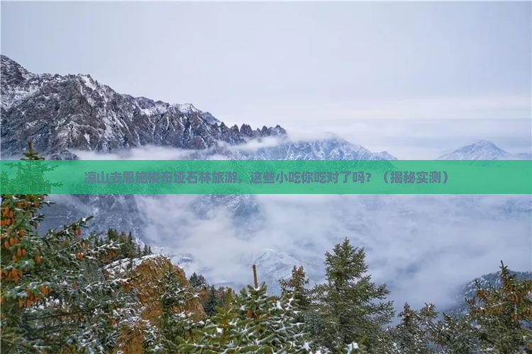 凉山去恩施梭布垭石林旅游小吃