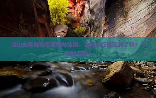 凉山去恩施梭布垭石林旅游小吃