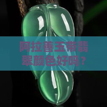 阿拉善玉带翡翠颜色好吗？
