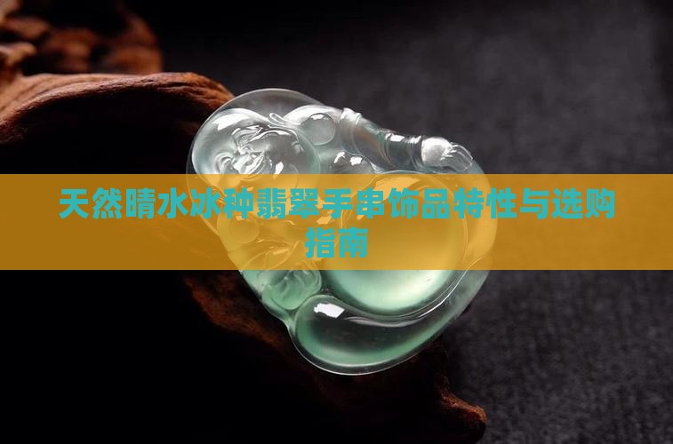 天然晴水冰种翡翠手串饰品特性与选购指南