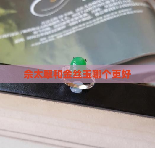 佘太翠和金丝玉哪个更好