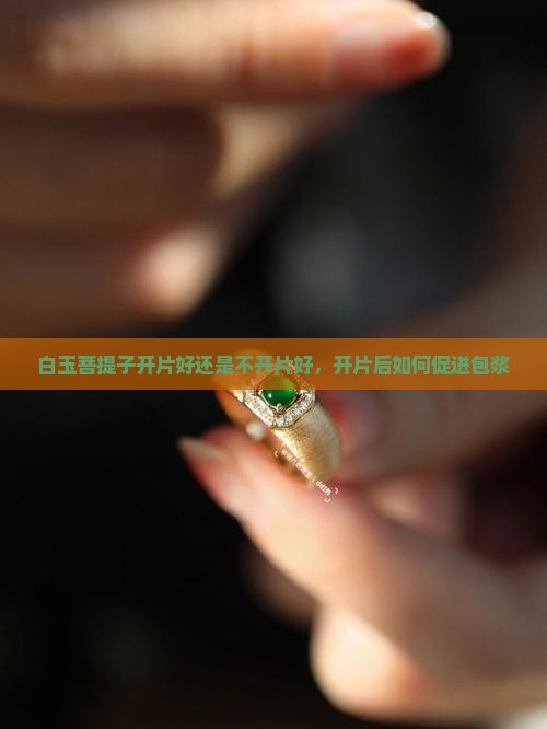 白玉菩提子开片好还是不开片好，开片后如何促进包浆