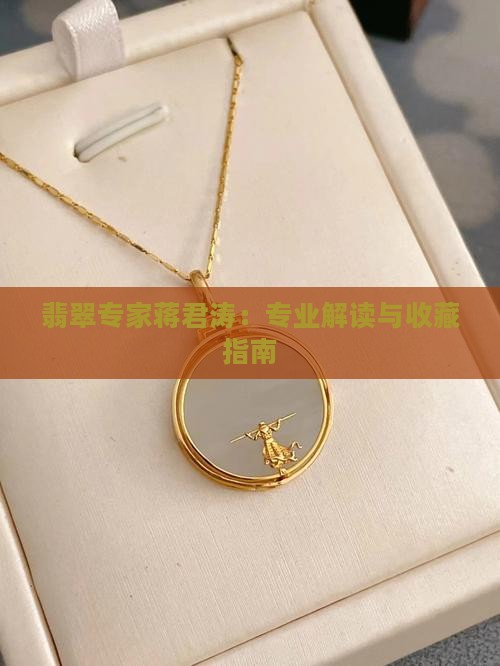 翡翠专家蒋君涛：专业解读与收藏指南