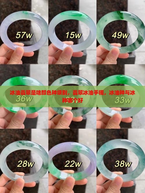 冰油翡翠是啥颜色种级别，翡翠冰油手镯，冰油种与冰种哪个好