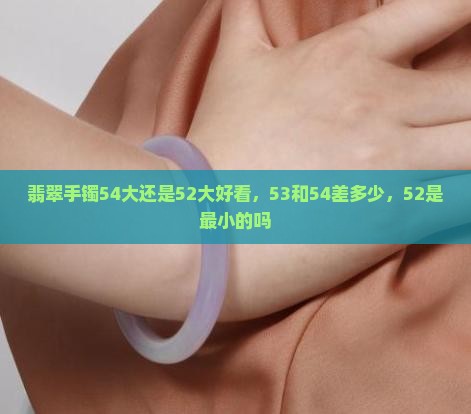 翡翠手镯54大还是52大好看，53和54差多少，52是最小的吗