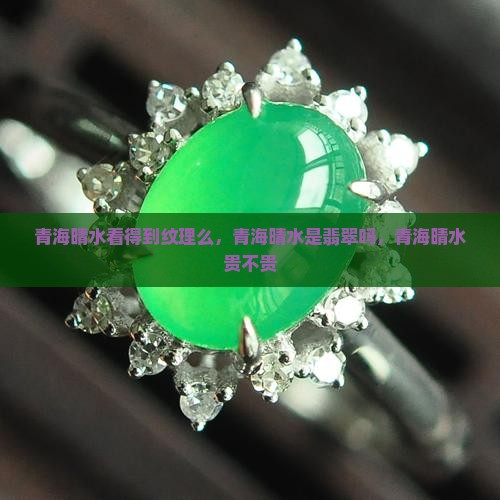 青海晴水看得到纹理么