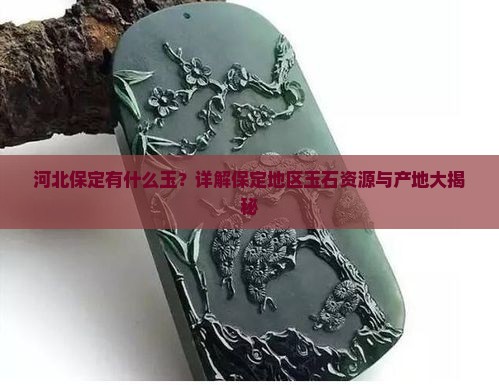 河北保定有什么玉
