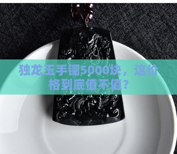 独龙玉手镯5000贵吗