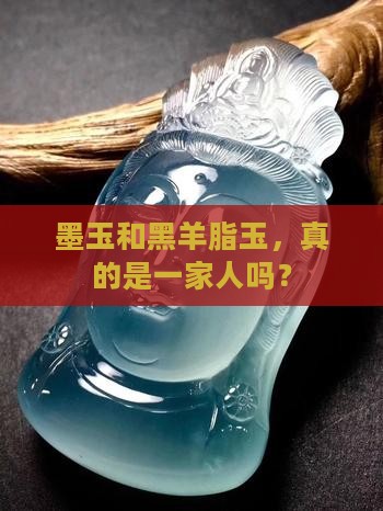 墨玉和黑羊脂玉是一个东西吗