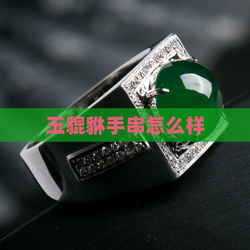 玉貔恘手串好不好