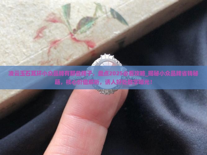 凌云玉石耳环小众品牌有那些牌子