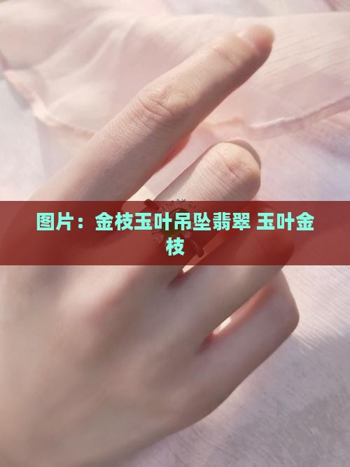 上海的金枝玉叶吊坠翡翠