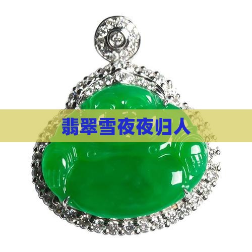 翡翠雪夜夜归人