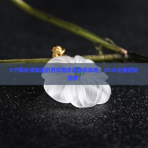 西安临潼玉器批发市场